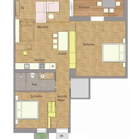 Apartment Z1-das Haus *